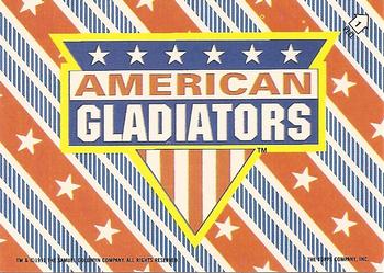 1991 Topps American Gladiators - Stickers #1 American Gladiators Front